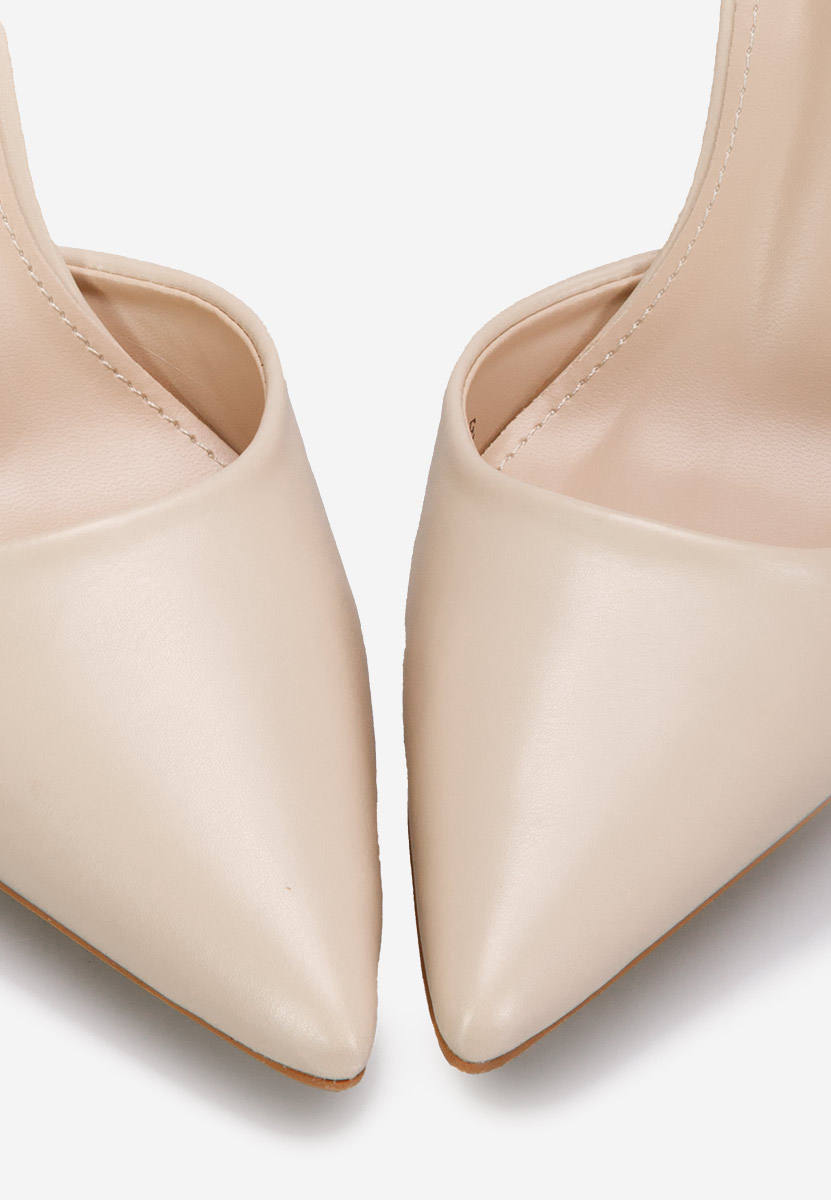 Béžové lodičky do špičky Allegria