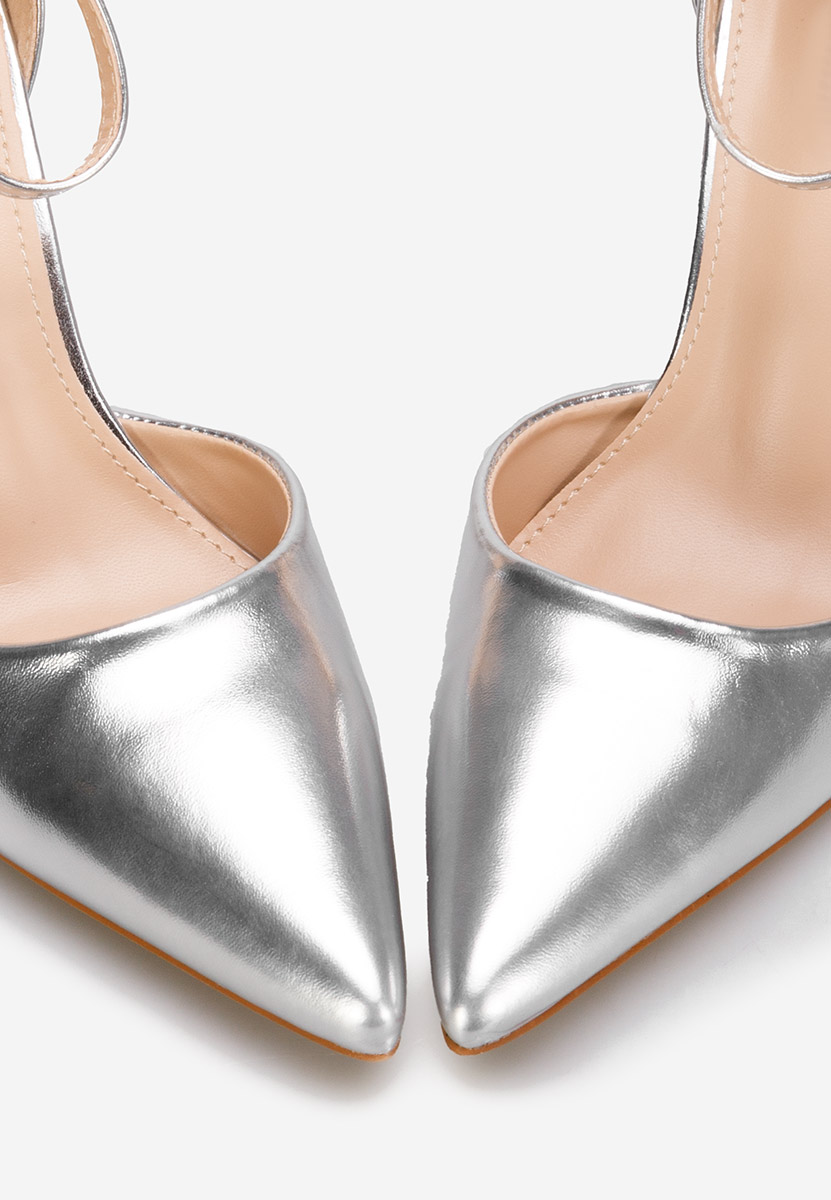 Stribrné lodičky do špičky Allegria