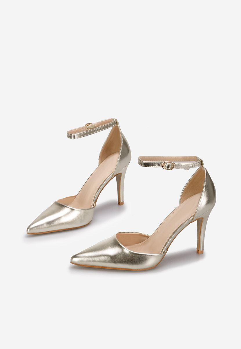 Zlaté lodičky do špičky Allegria