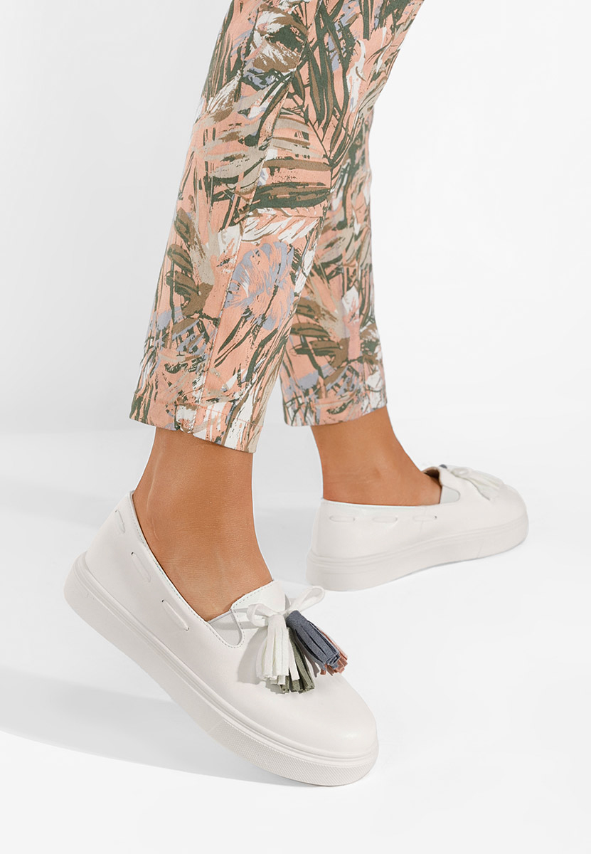 Bílé dámské espadrilky Graziela