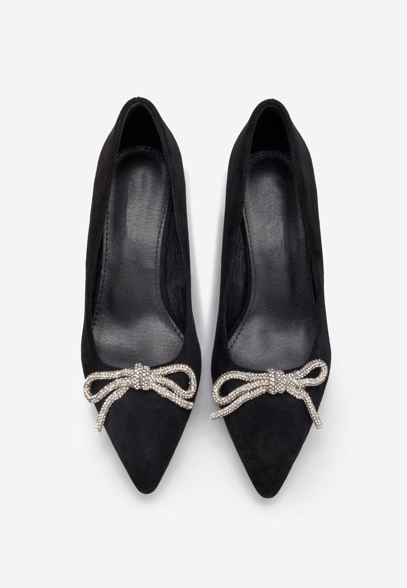 Černé lodičky Abigale V2