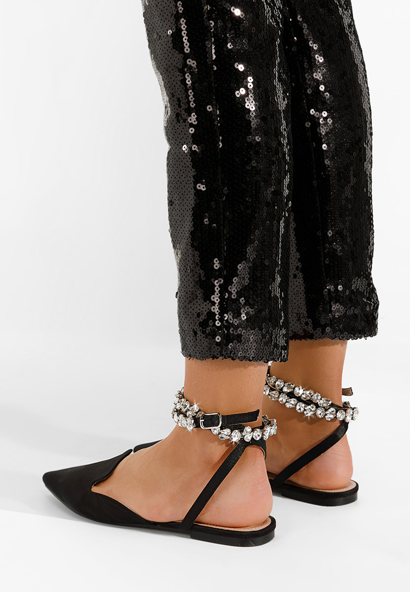 Černé dámské baleríny Radiza V2