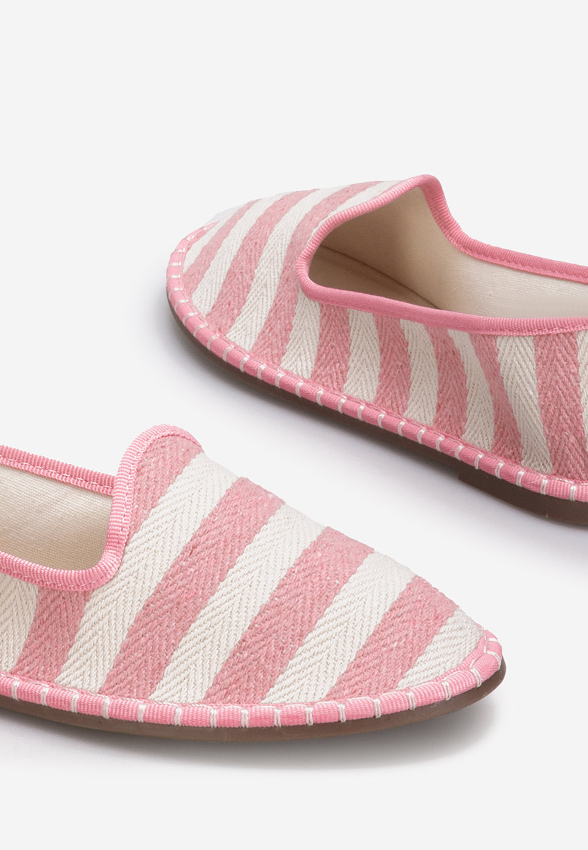 Ružové dámské espadrilky Dorika