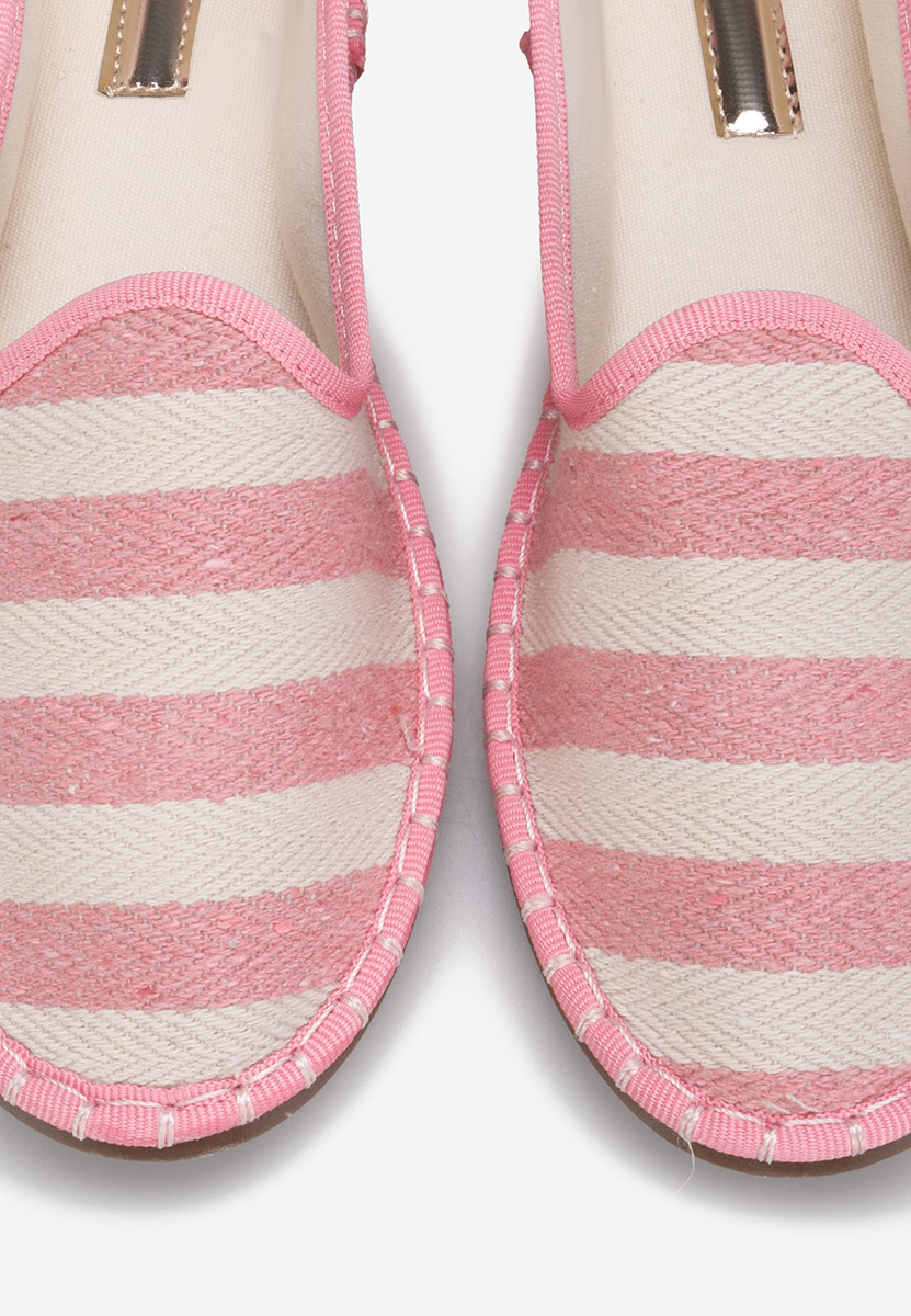 Ružové dámské espadrilky Dorika
