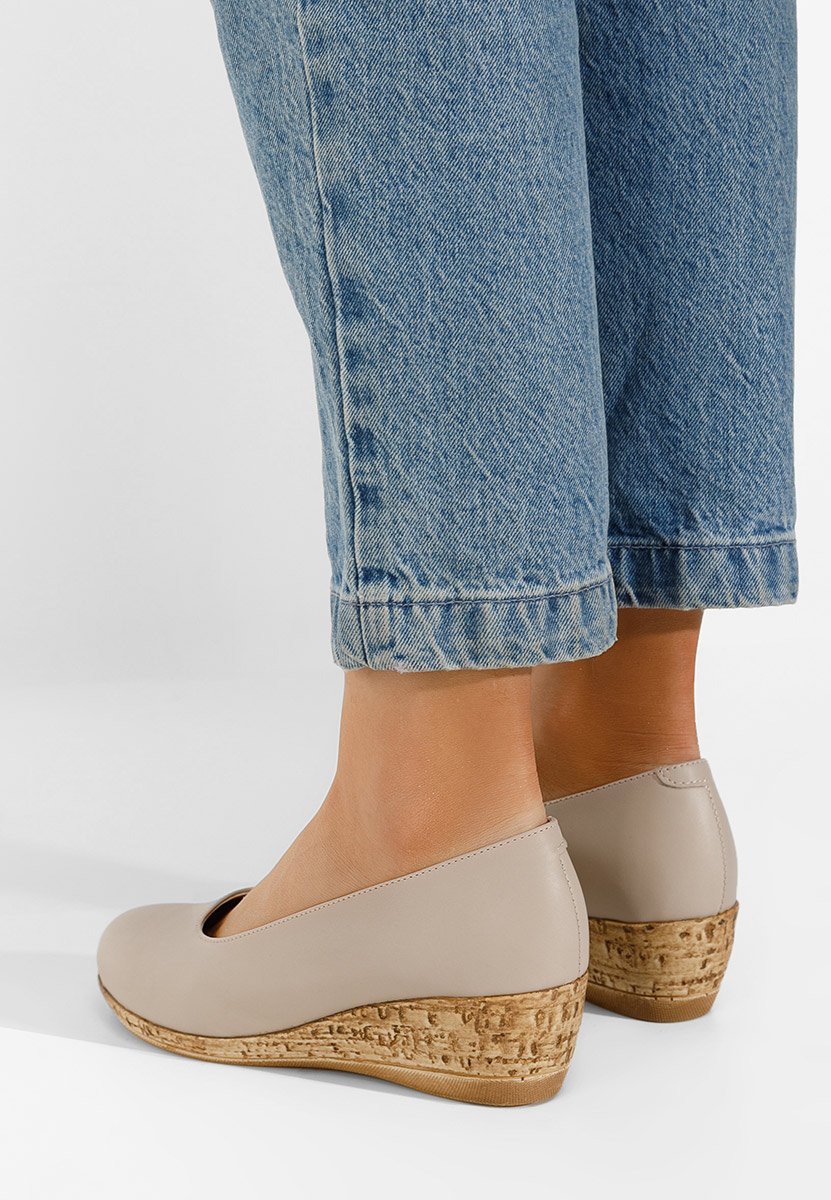 Tělové lodičky na klínku Sonia V3