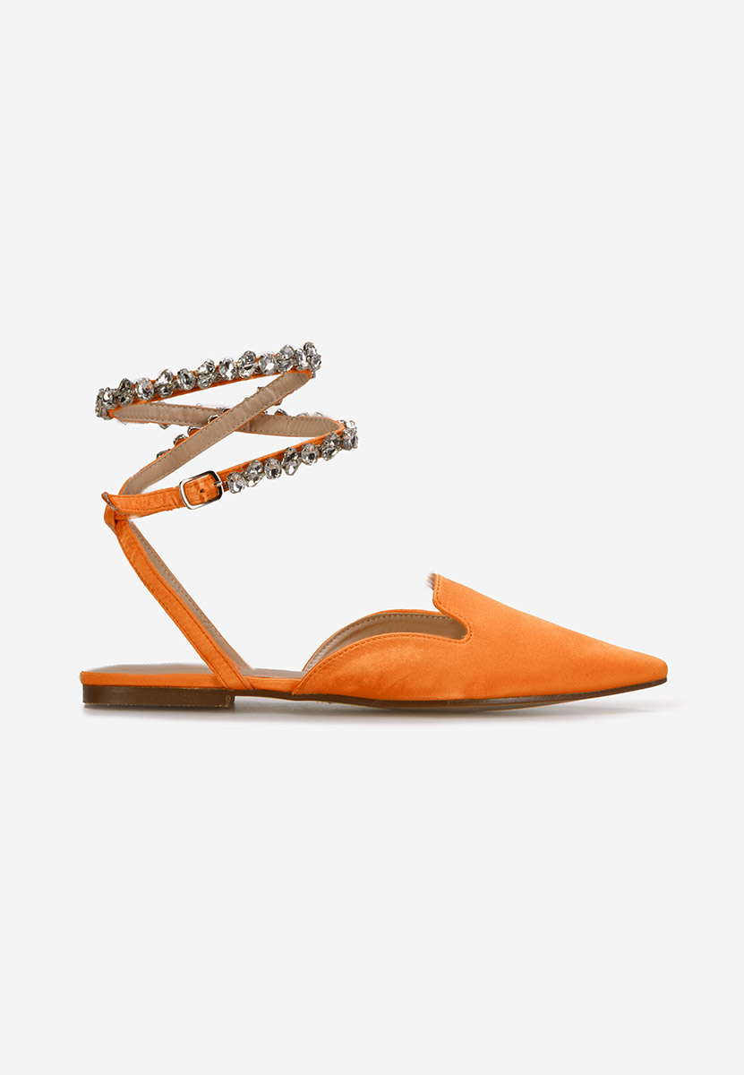 Oranžové dámské baleríny Radiza V2