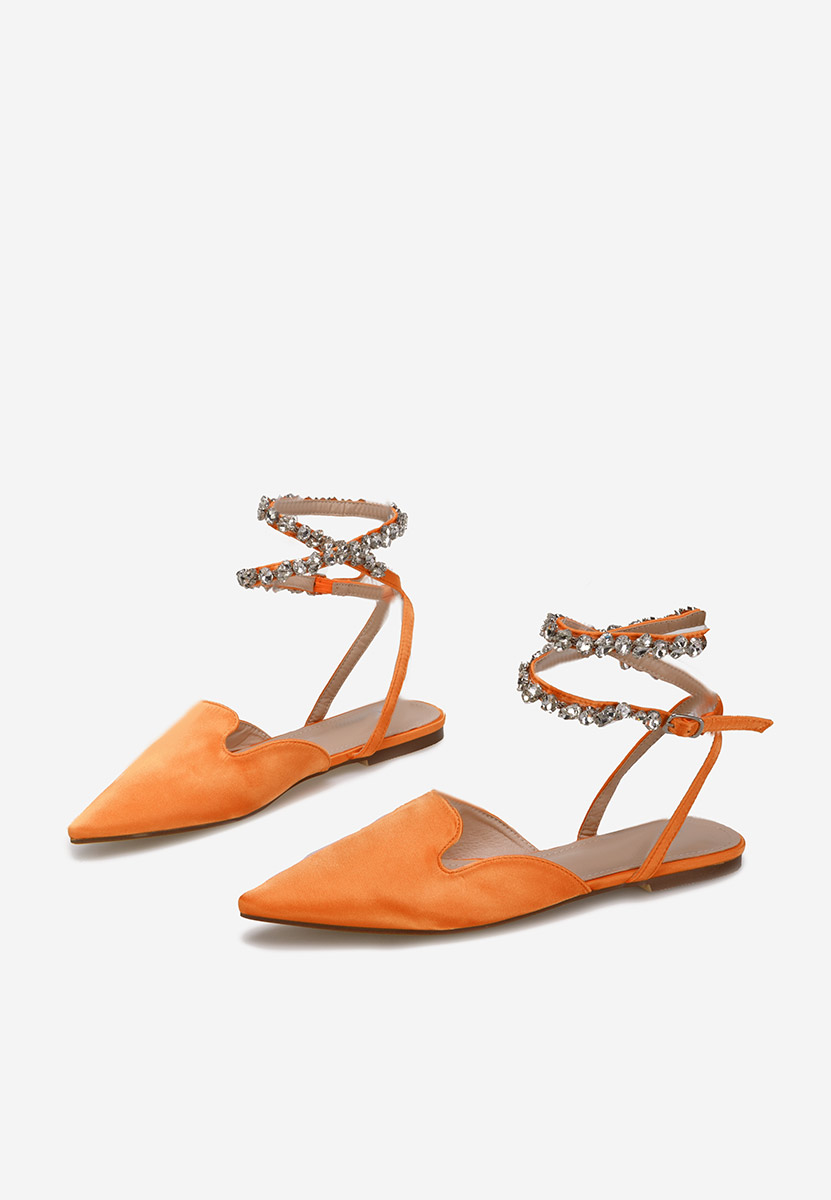 Oranžové dámské baleríny Radiza V2
