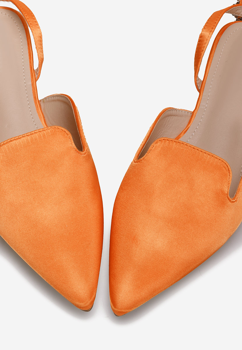 Oranžové dámské baleríny Radiza V2