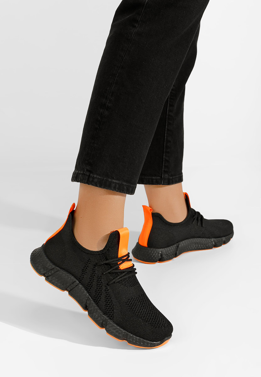 Černé sportovní boty dámské Saleda V5