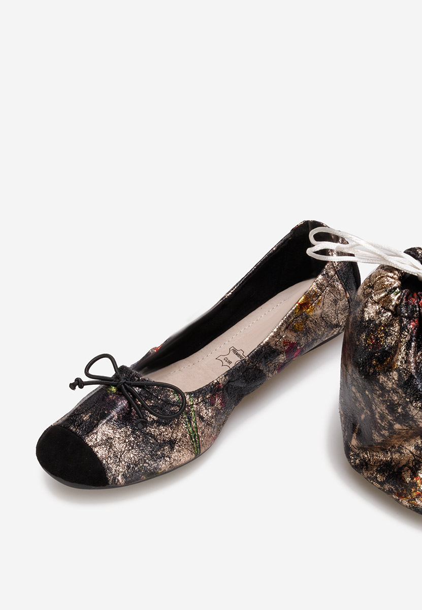 Černé dámské baleríny Doriya V2