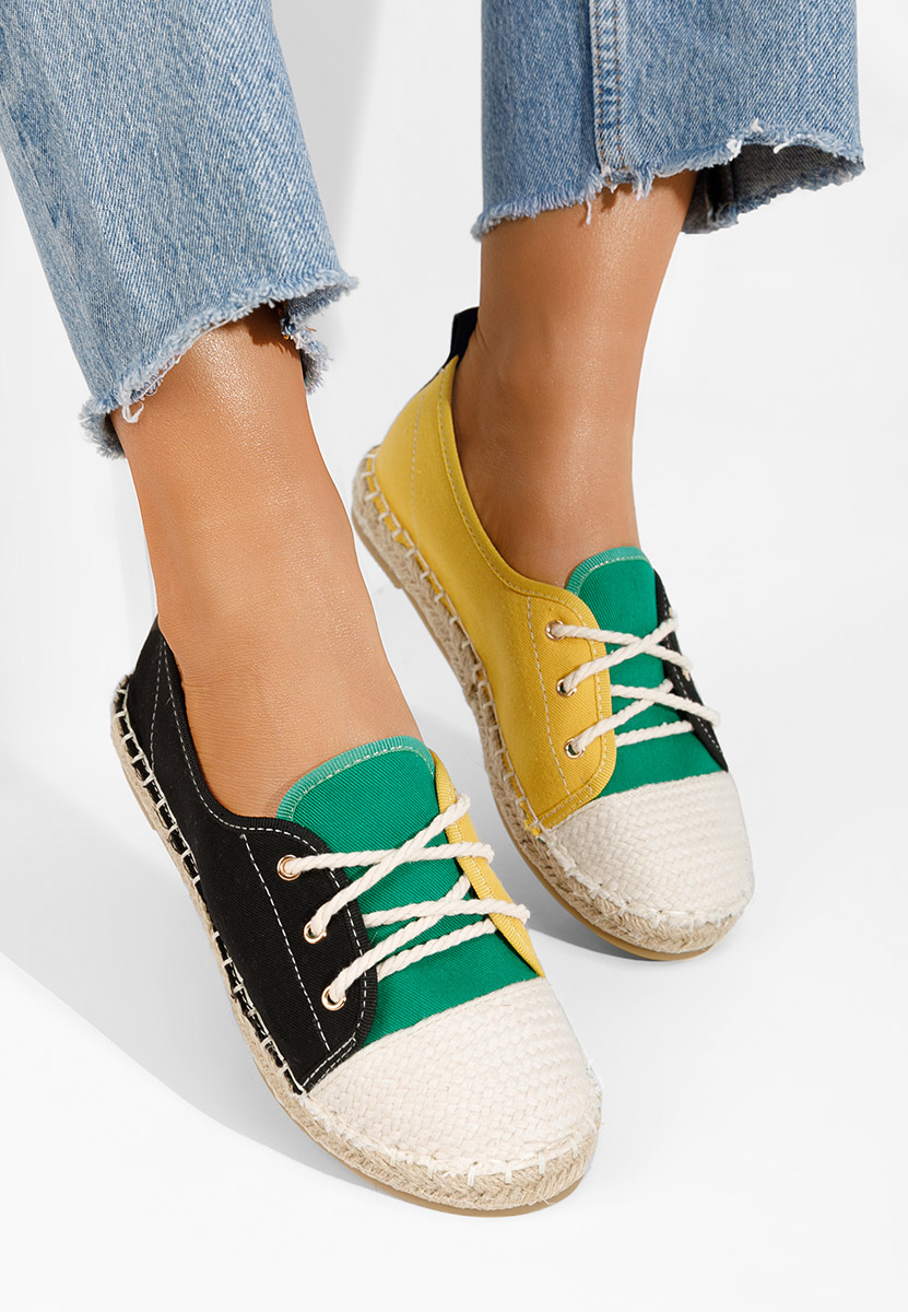 Černé dámské espadrilky Doria