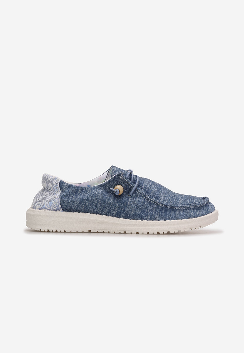 Modré dámské polobotky Velonia V2