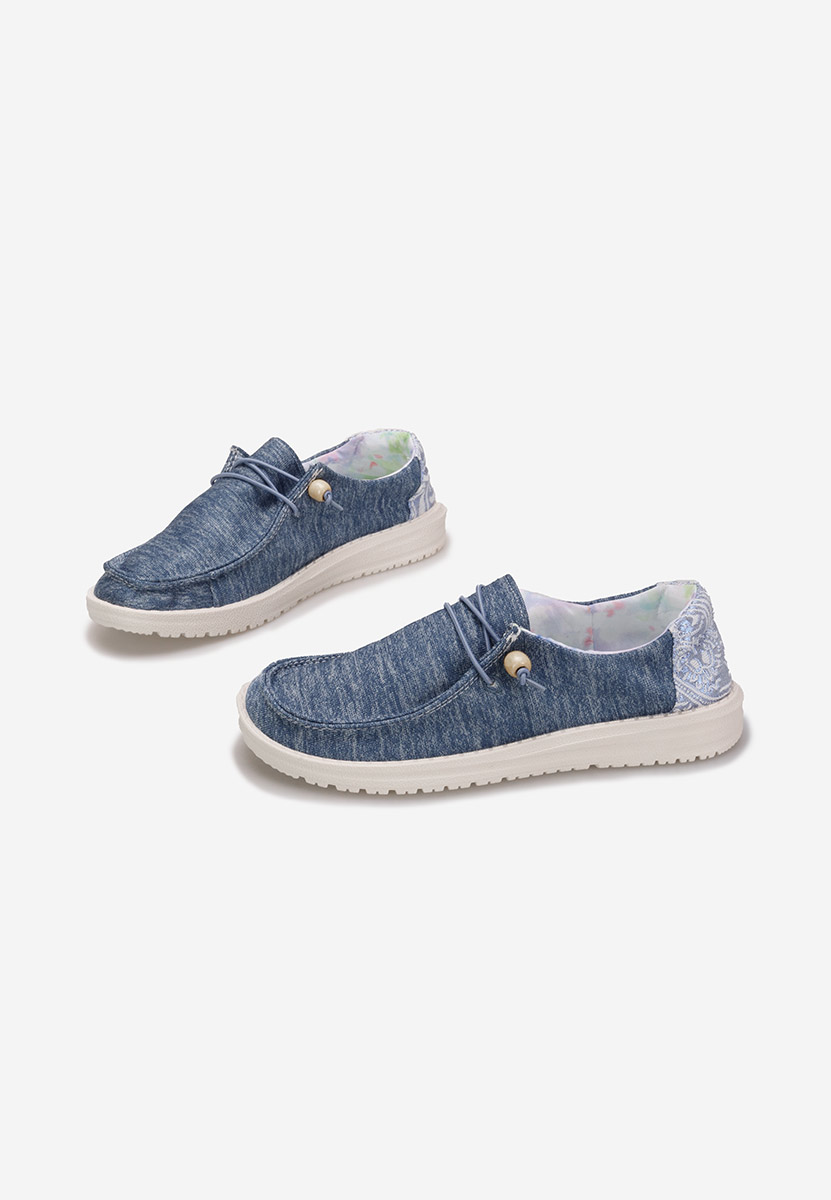 Modré dámské polobotky Velonia V2