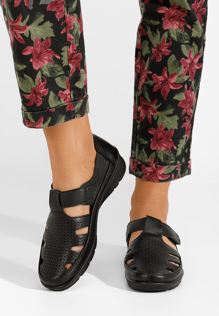 Černé dámské espadrilky Gerania