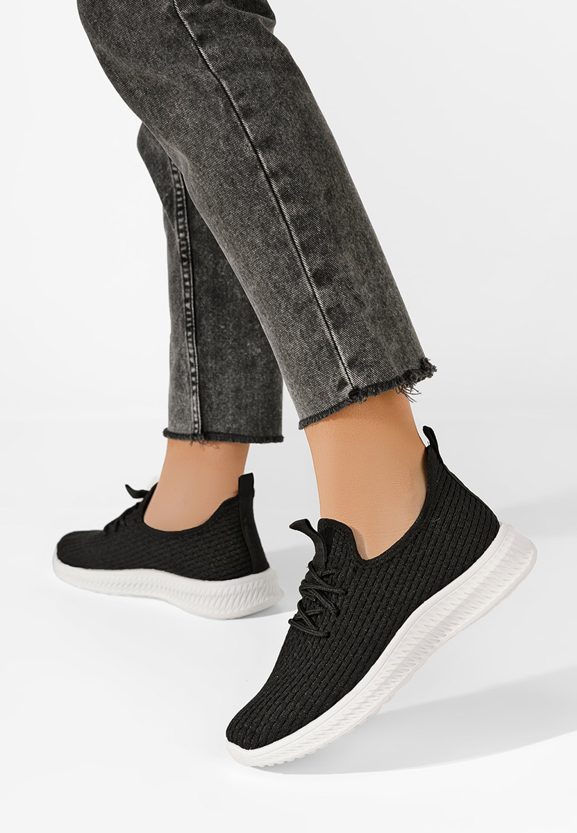 Černé slip on tenisky Coneta