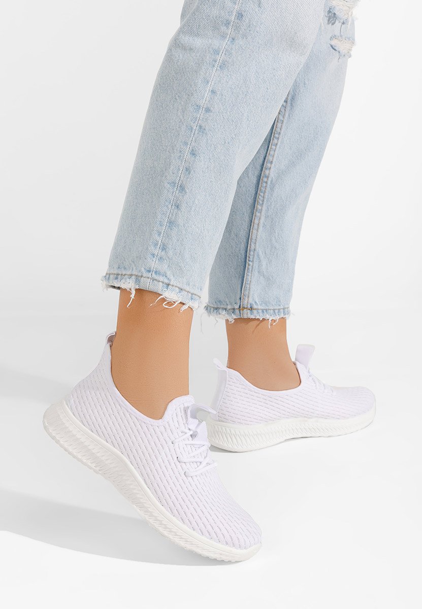 Bílé slip on tenisky Coneta
