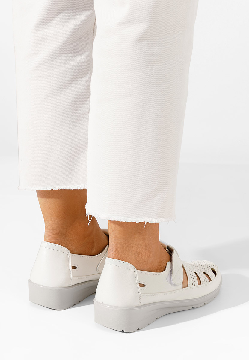 Bílé dámské espadrilky Gerania