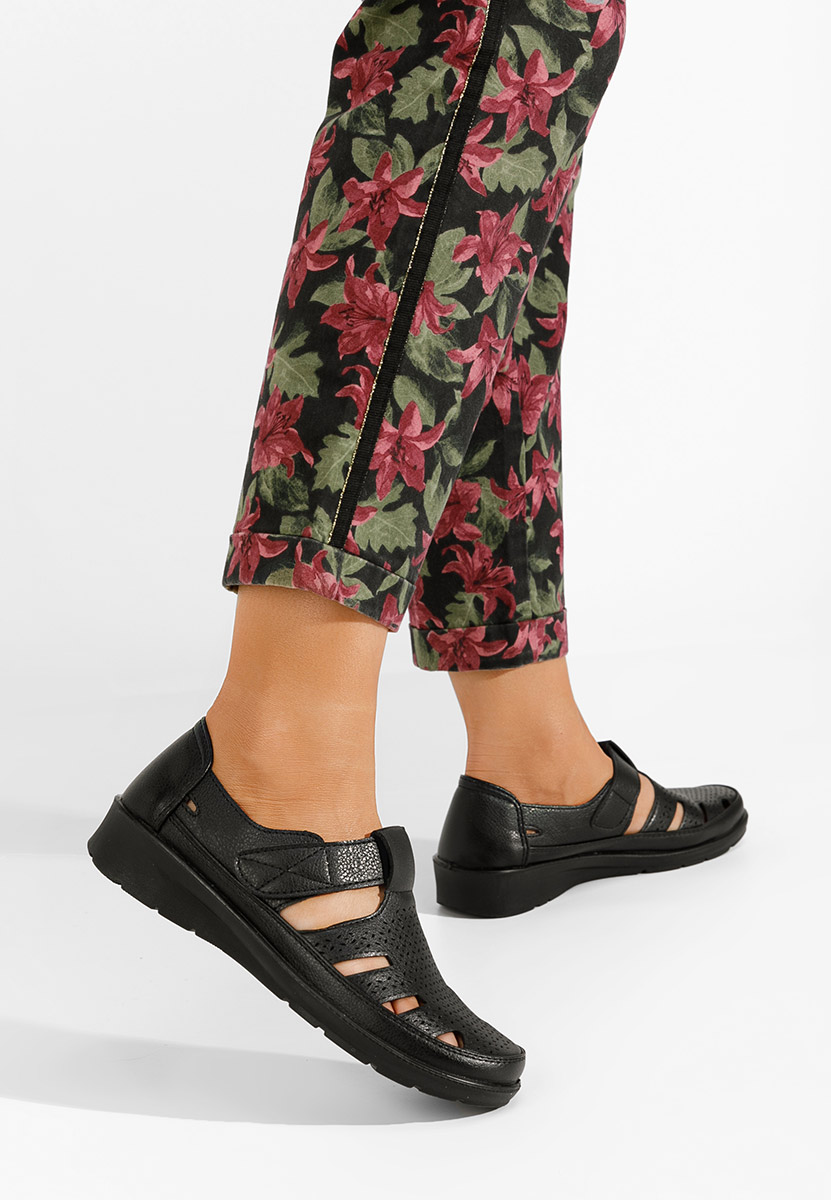 Černé dámské espadrilky Gerania