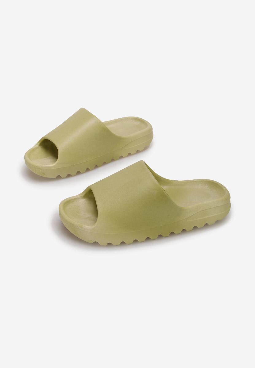 Zelené pánské pantofle Zenio