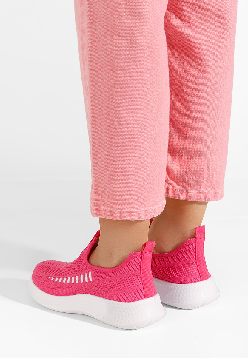Fuchsiové slip on tenisky Auriana