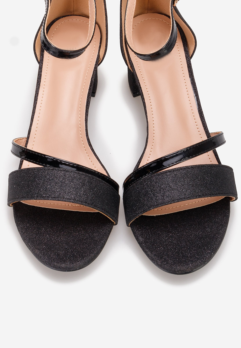 Černé dámské elegantní sandály Malena V5
