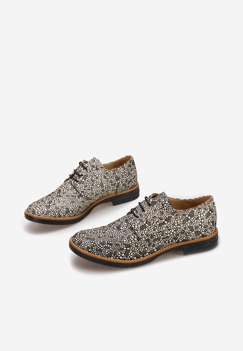 Viacfarebné kožené derby dámske Otivera V16