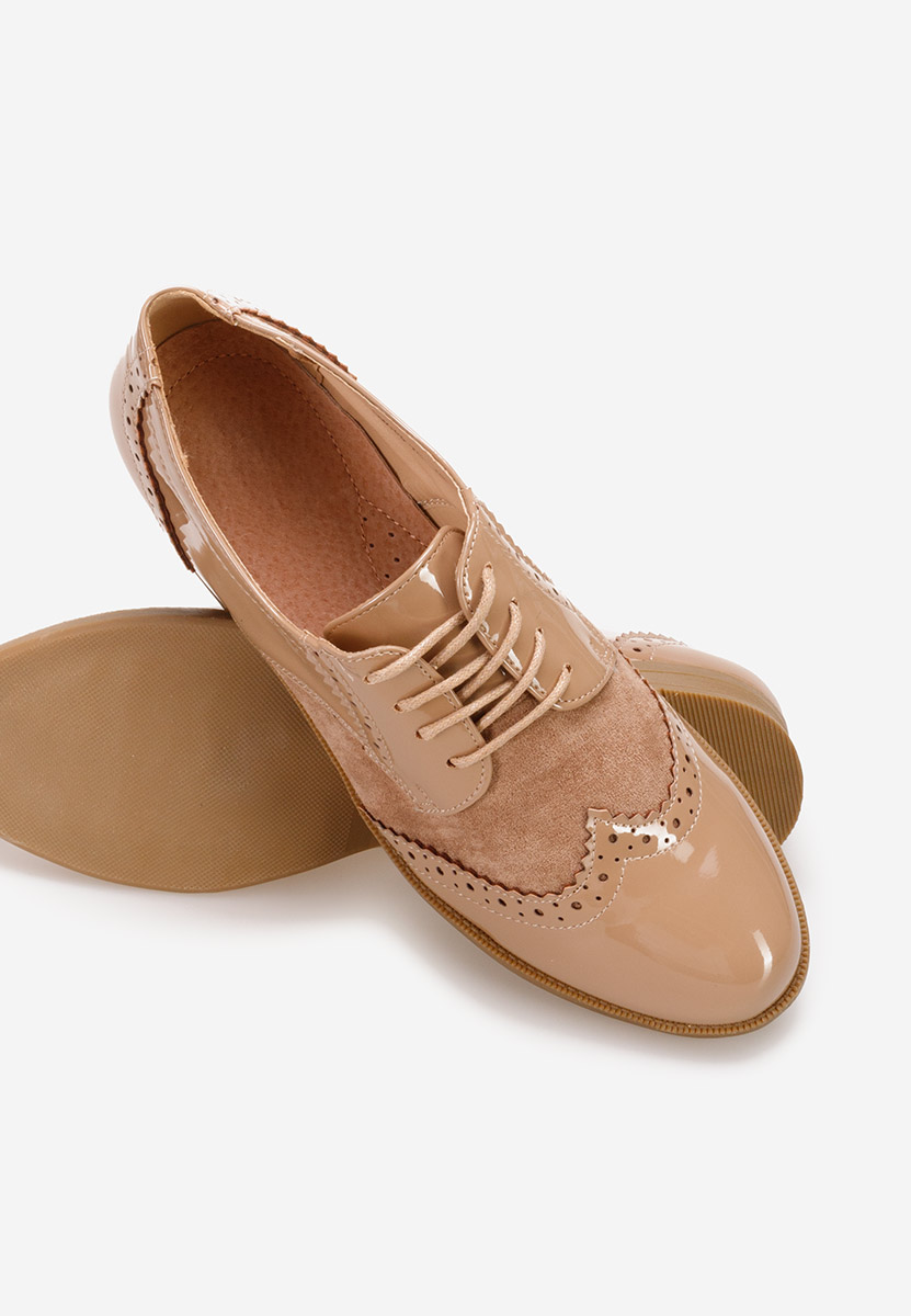 Khaki dámské oxfordy Bakera