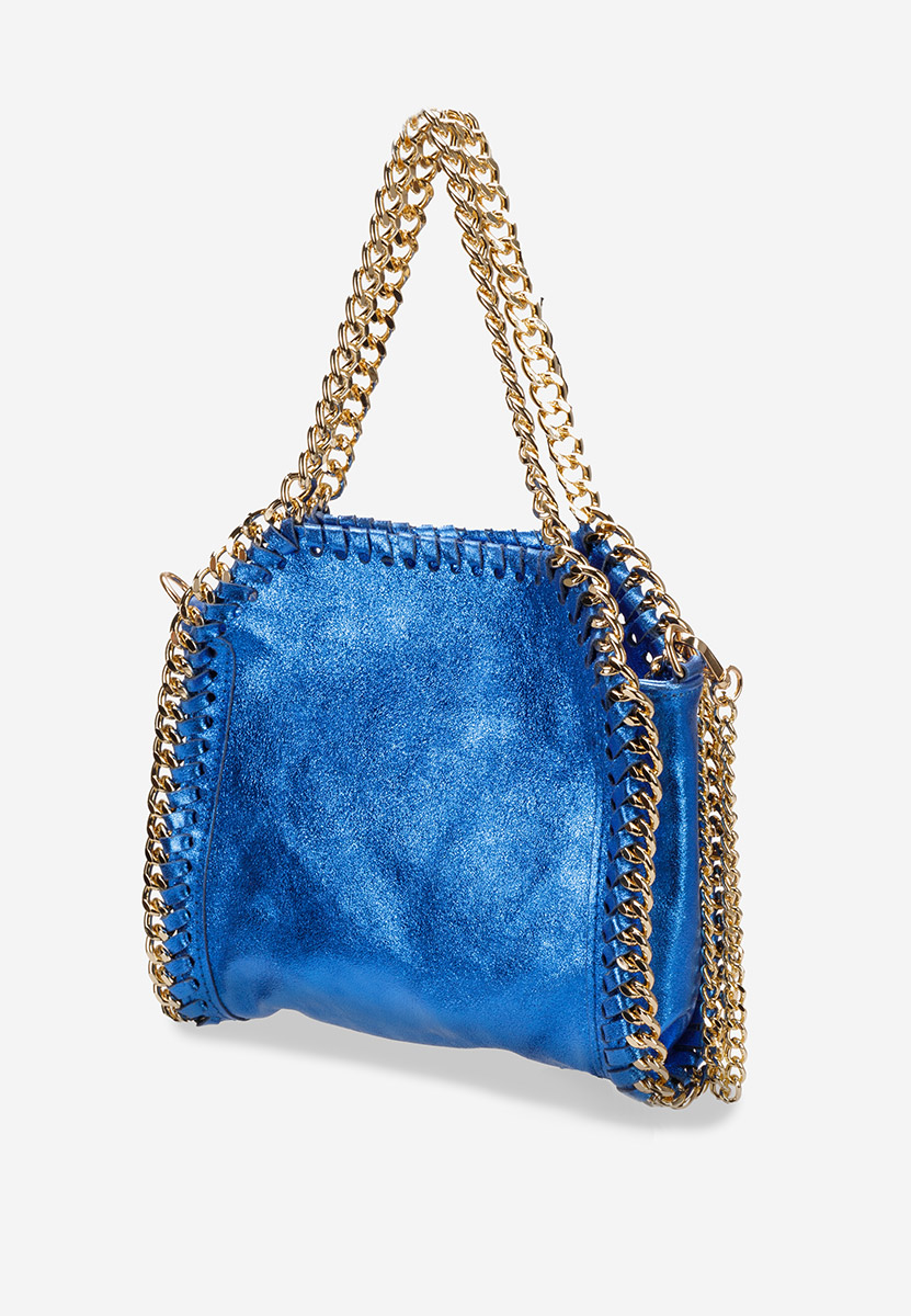 Modrá ramenní kabelka Efora