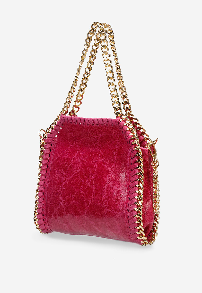 Fuchsiové ramenní kabelka Efora