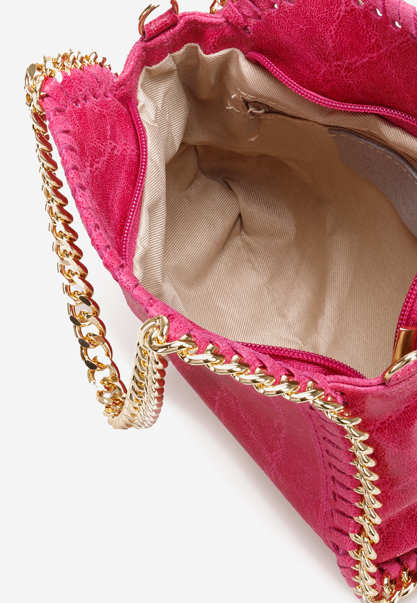 Fuchsiové ramenní kabelka Efora