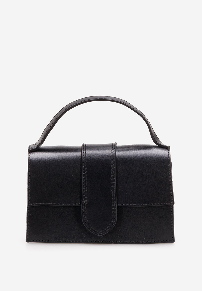 Černá ramenní kabelka Kanthea