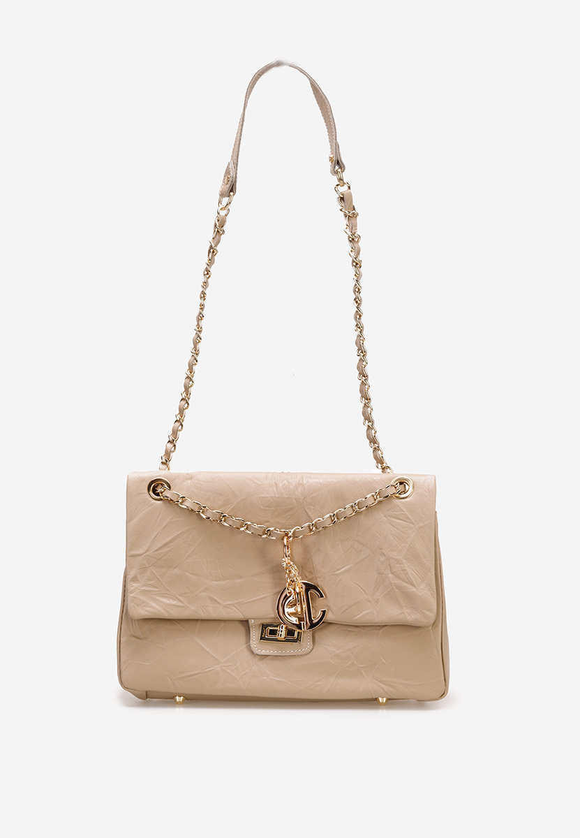 Béžové ramenní kabelka Zerateia