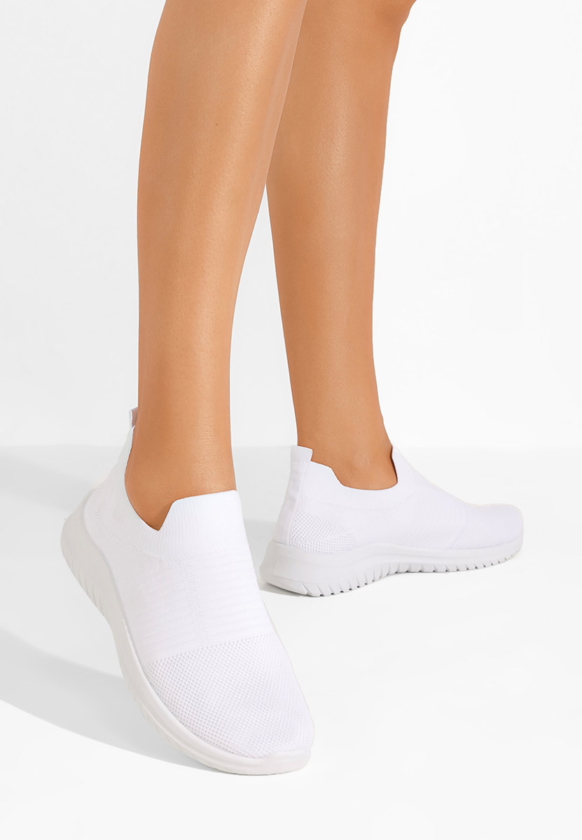 Bílé slip on tenisky Emelia