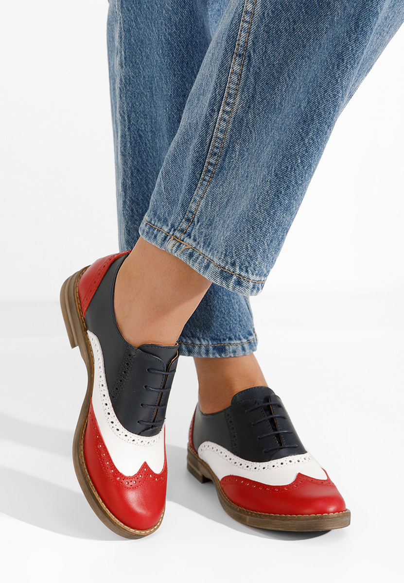 Viacfarebné dámské brogue obuv Emily Viacfarebné dámské brogue obuv Emily