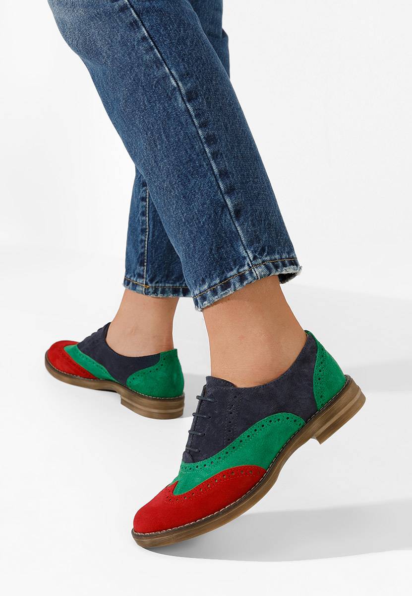 Viacfarebné dámské brogue obuv Emily V4 Viacfarebné dámské brogue obuv Emily V4
