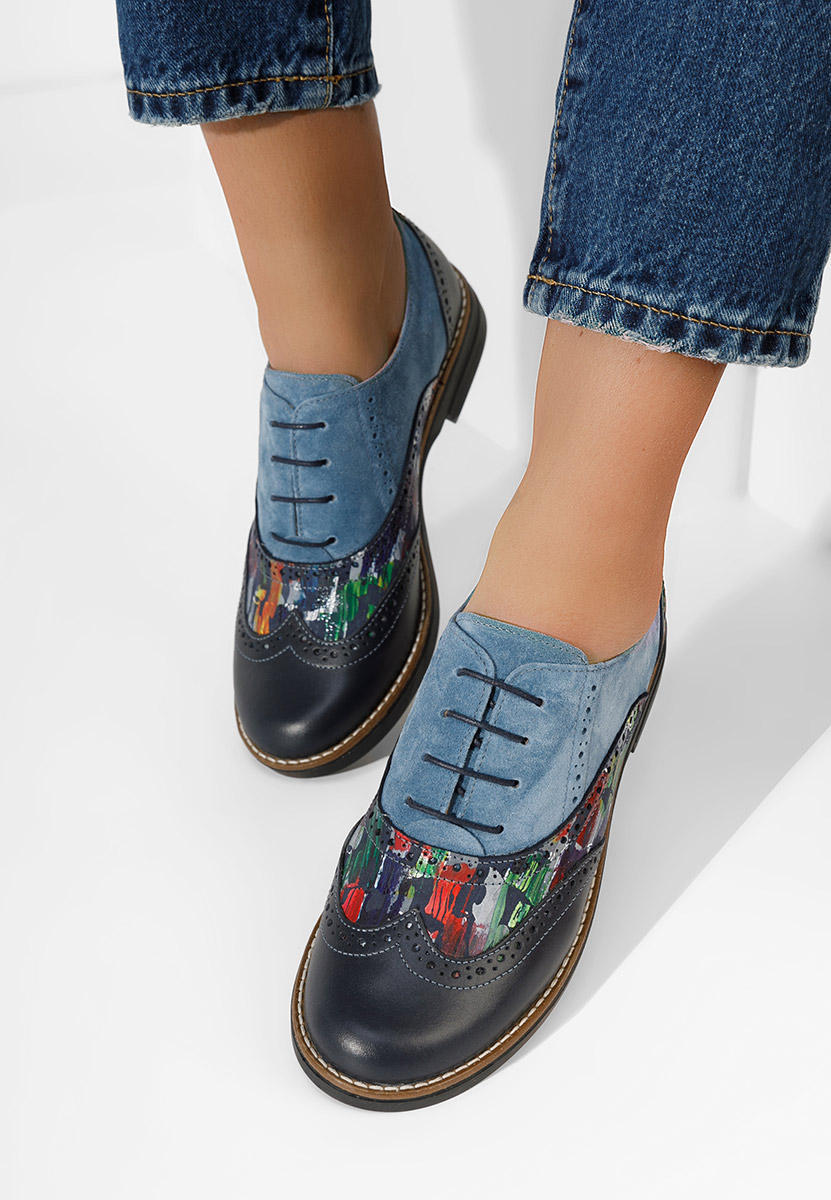 Viacfarebné dámské brogue obuv Emily V6 Viacfarebné dámské brogue obuv Emily V6