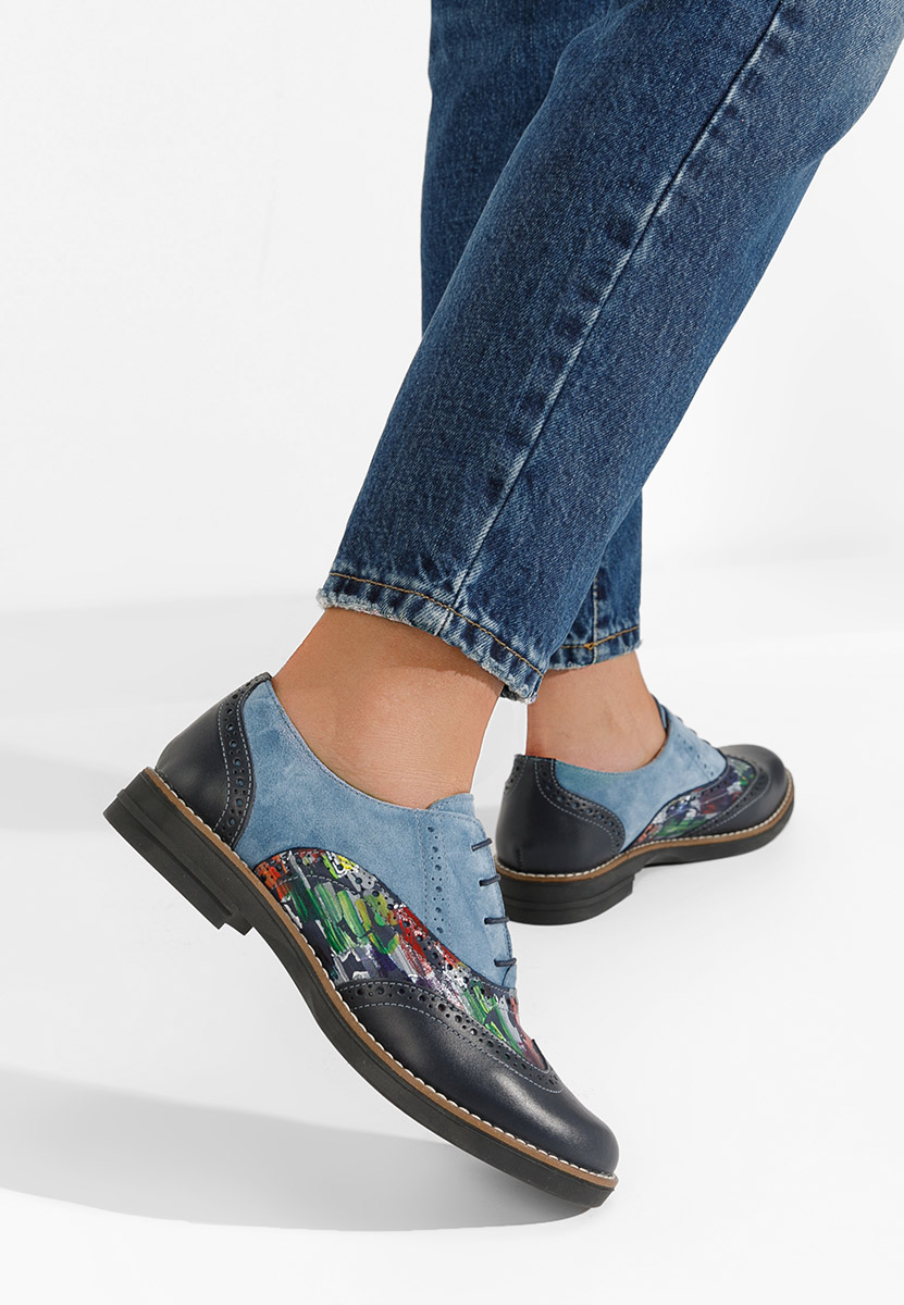 Viacfarebné dámské brogue obuv Emily V6 Viacfarebné dámské brogue obuv Emily V6