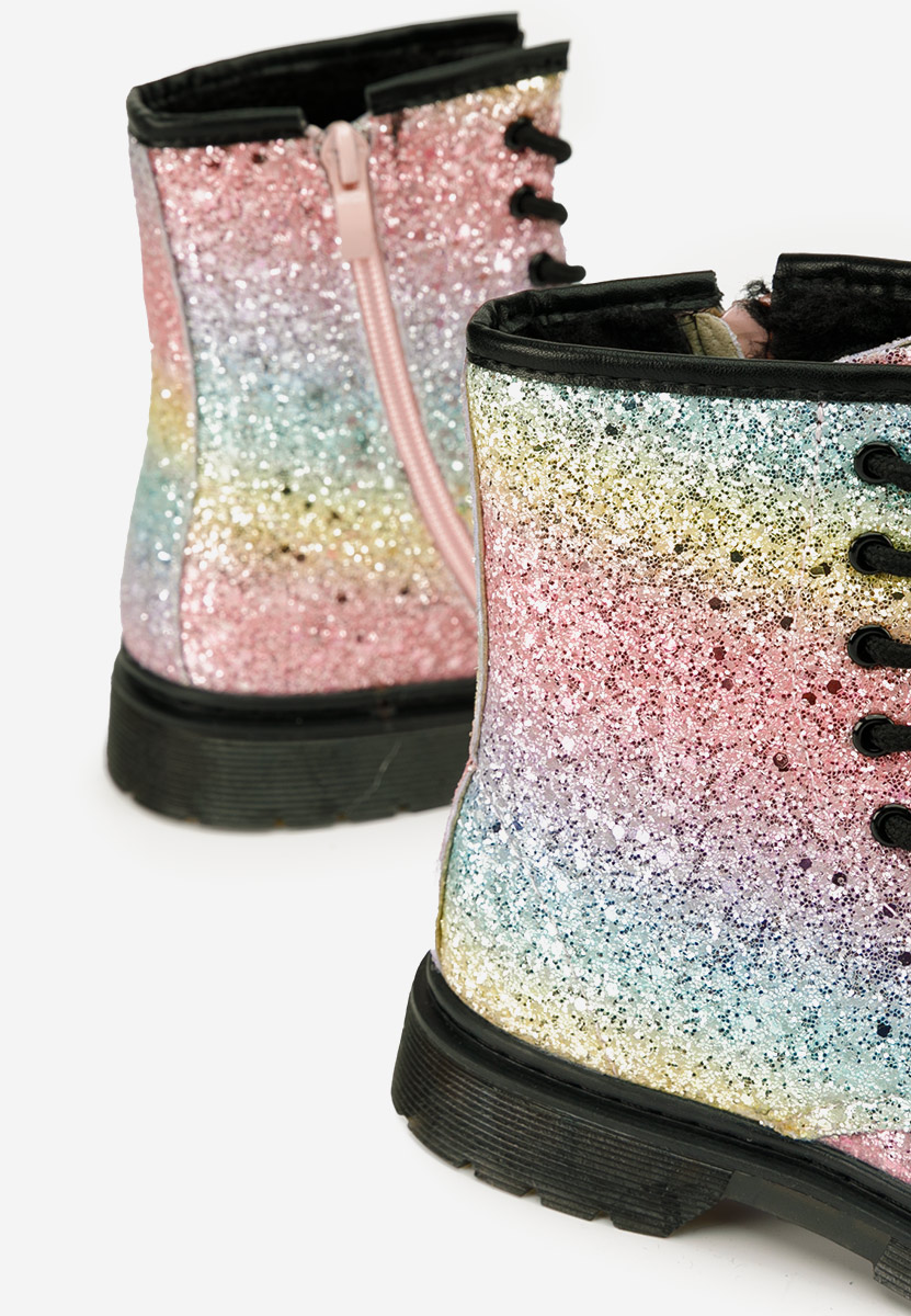 Viacfarebné dívčí kotníkové boty Annabel V2