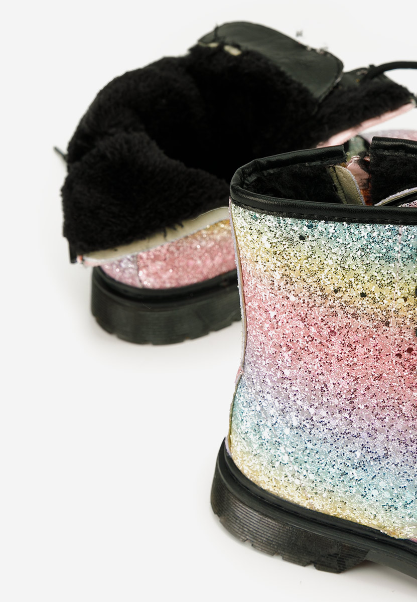 Viacfarebné dívčí kotníkové boty Annabel V2