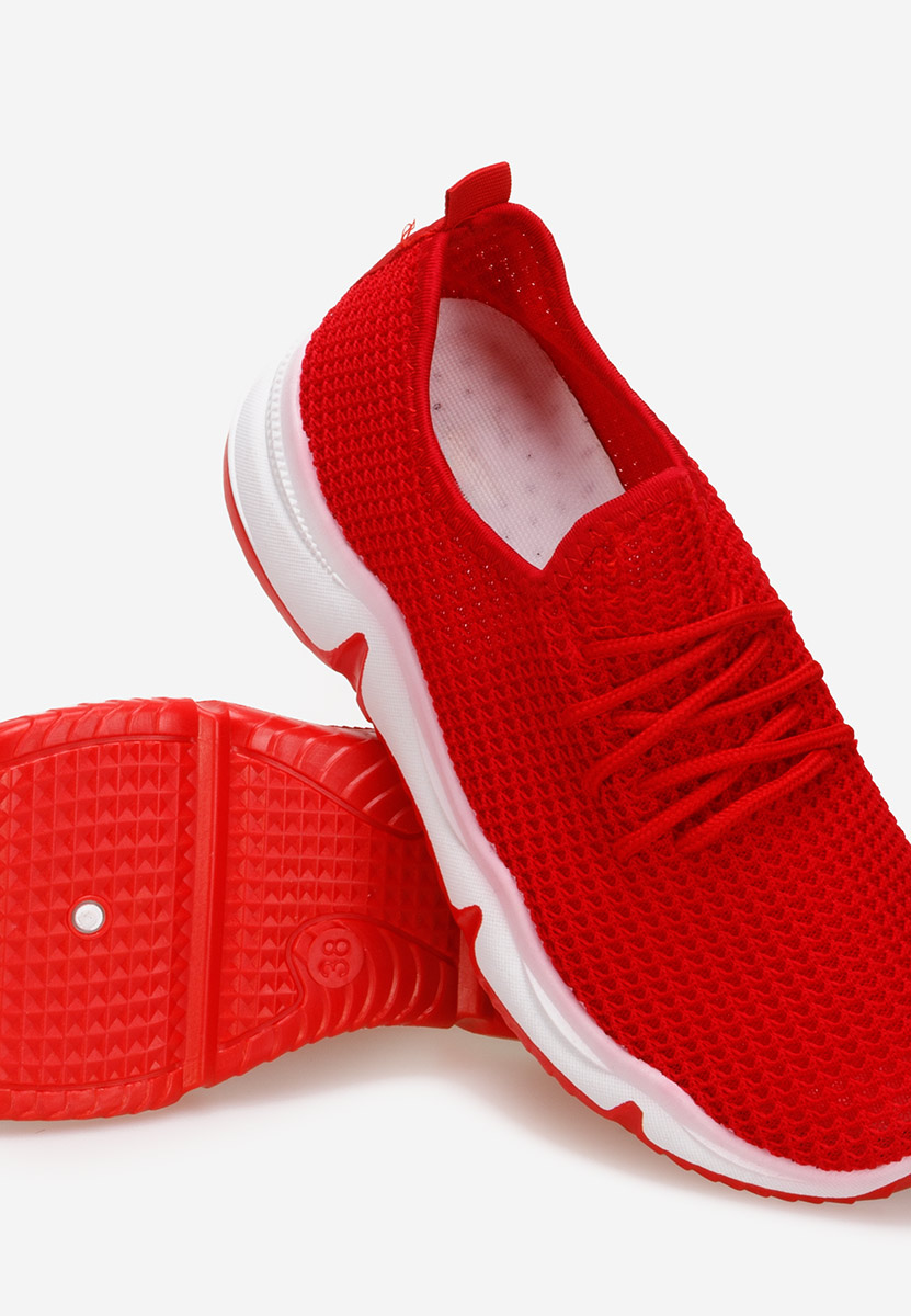 Červené sportovní boty dámské Sheila