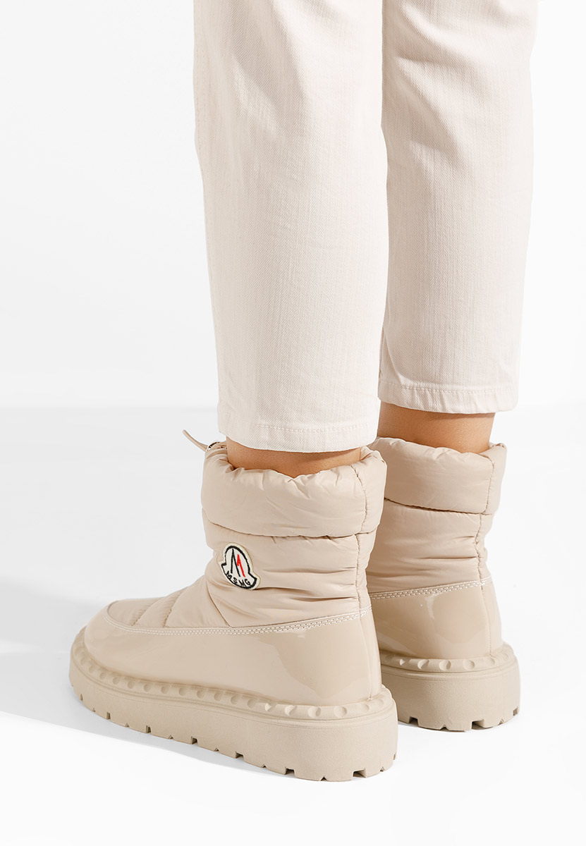 Khaki dámské zimní boty Astuvia V2