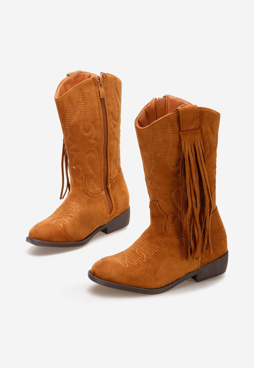 Camelové dívčí kozačky Samara