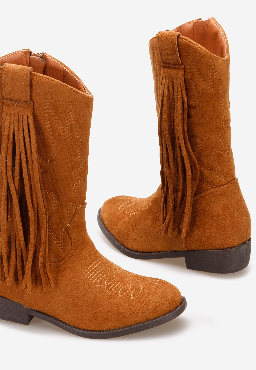 Camelové dívčí kozačky Samara