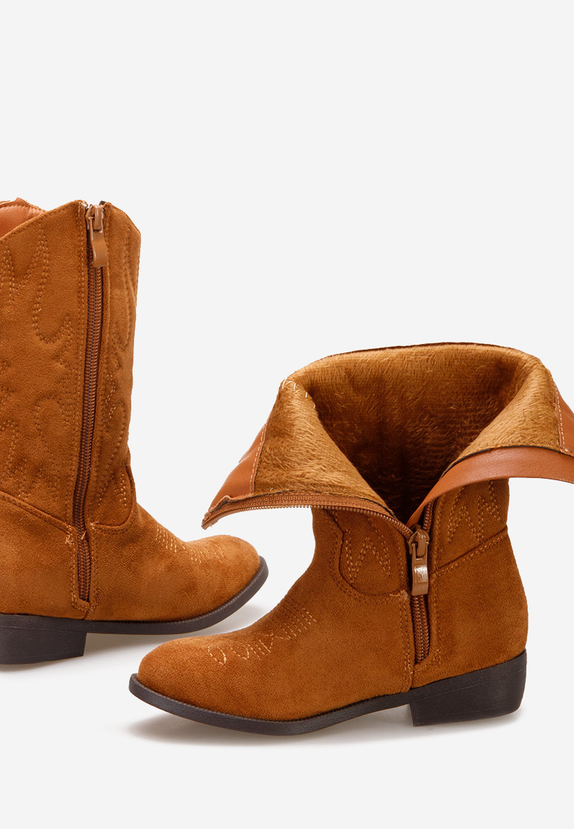 Camelové dívčí kozačky Samara