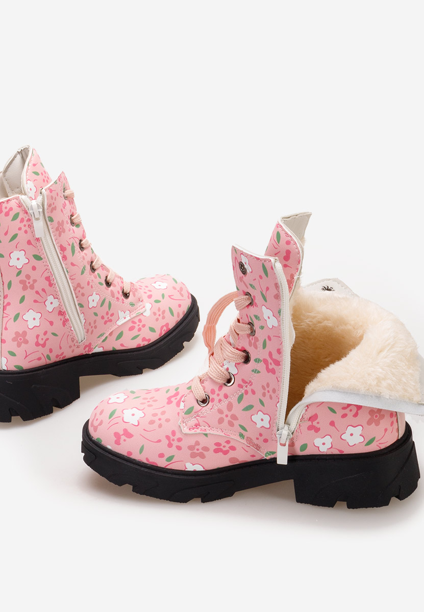 Ružové dívčí kotníkové boty Melody