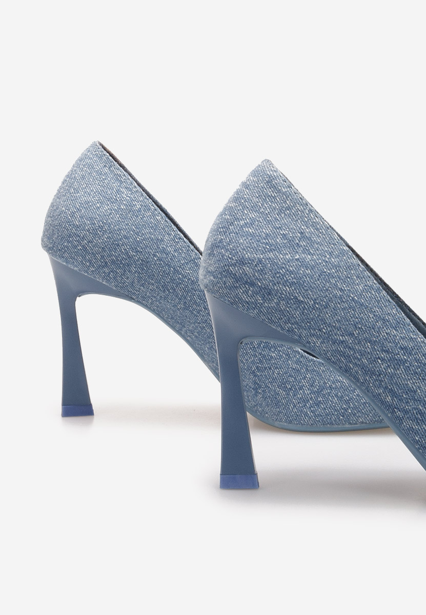 Denim lodičky do špičky Xeresa