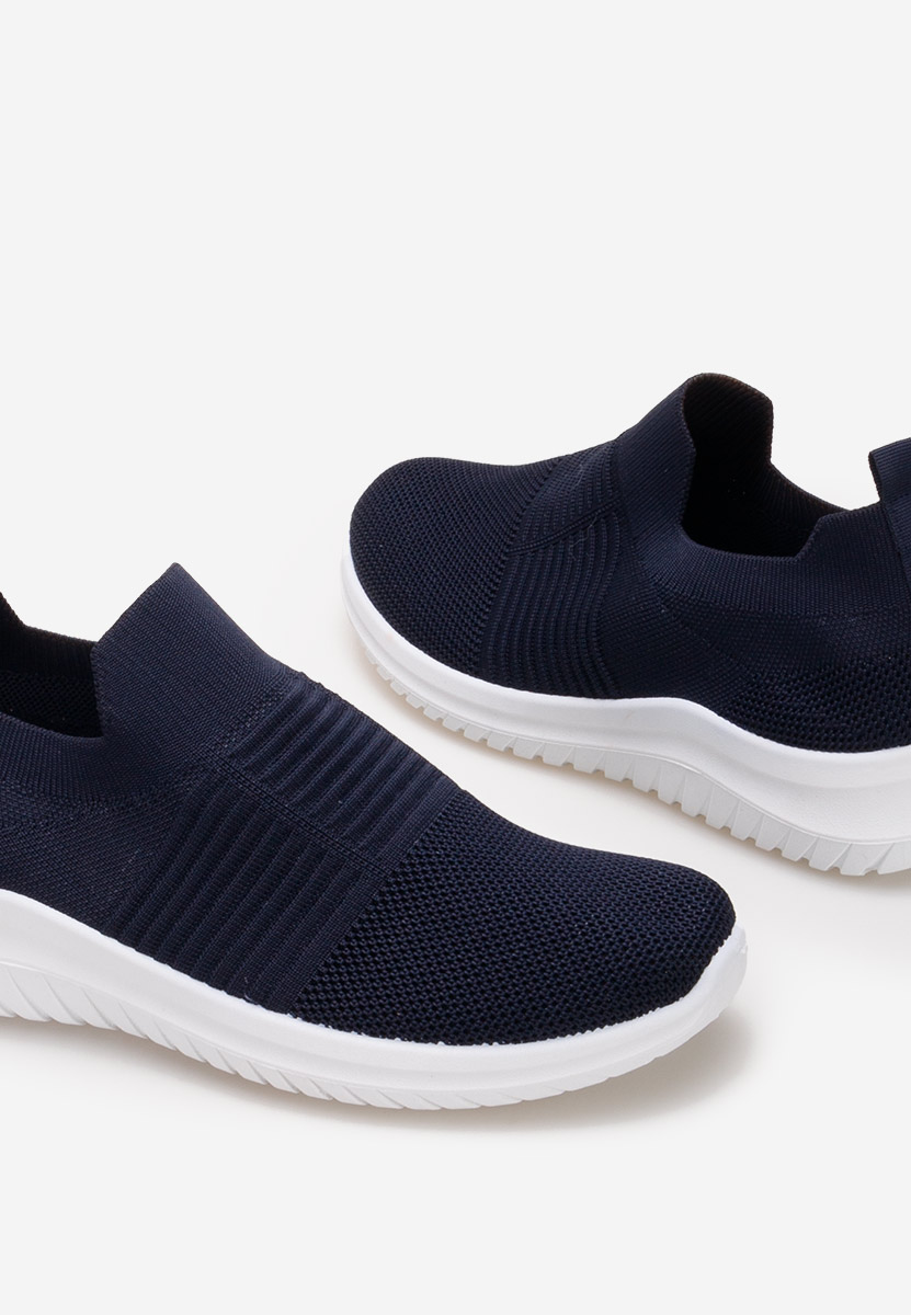 Tmavě modré slip on tenisky Emelia