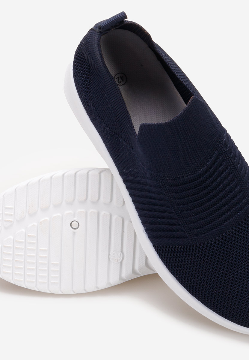Tmavě modré slip on tenisky Emelia