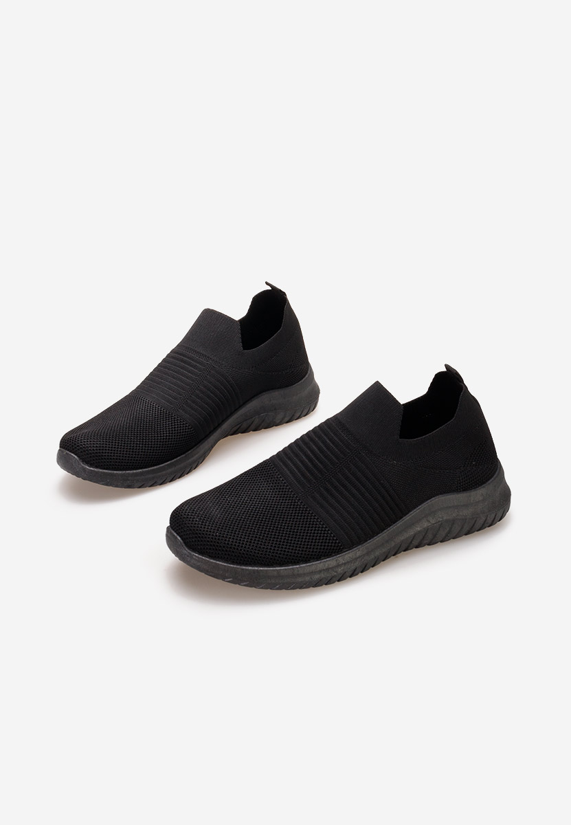 Černé slip on tenisky Emelia