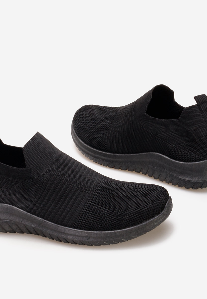 Černé slip on tenisky Emelia
